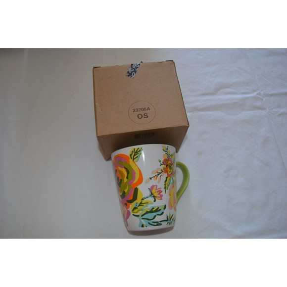 Matilda Jane Clothing Mug Womens Floral Green Peah 23705A - Picture 1 of 5